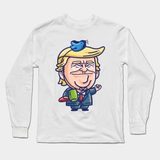 The King of Twitter Long Sleeve T-Shirt